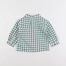 Boutchou - chemise vert - 12 mois
