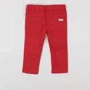 Vertbaudet - pantalon rouge - 18 mois