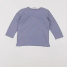 H&M - tee-shirt bleu - 6/9 mois
