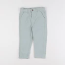 Vertbaudet - pantalon vert - 18 mois