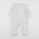 Tape à l'oeil - pyjama velours blanc - 6 mois