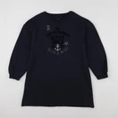 IKKS - robe bleu - 10 ans