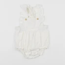 H&M - combinaison beige - 1 mois