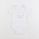 Vertbaudet - body blanc - 3 mois