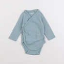 Vertbaudet - body bleu - 1 mois