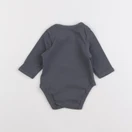 Vertbaudet - body gris - 1 mois