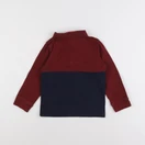 Vertbaudet - polo bleu, rouge - 4 ans