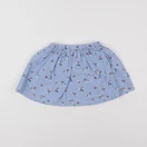 Monoprix - jupe bleu - 4 ans