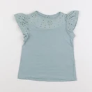 Vertbaudet - tee-shirt bleu - 2 ans
