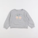 Vertbaudet - sweat gris - 5 ans