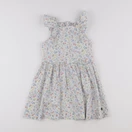 Petit Bateau - robe blanc - 5 ans