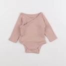 Vertbaudet - body rose - 1 mois