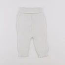 Cyrillus - legging blanc - 6 mois