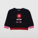 Jacadi - pull bleu - 12 mois