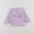 Jacadi - sweat violet - 6 mois