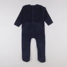 Vertbaudet - pyjama velours bleu - 3 ans