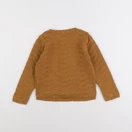 Little Cigogne - gilet marron - 5 ans