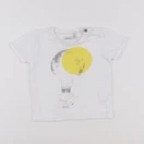 IKKS - tee-shirt blanc - 6 mois