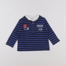 IKKS - tee-shirt bleu - 12 mois