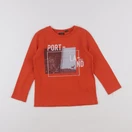 IKKS - tee-shirt orange - 4 ans