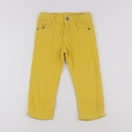 IKKS - pantalon doublé jaune - 2 ans
