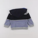 IKKS - sweat bleu - 18 mois