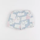 Vertbaudet - short doublé multicolore - 18 mois