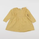 H&M - robe jaune - 9/12 mois