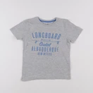 Vertbaudet - tee-shirt gris - 6 ans