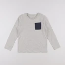 Vertbaudet - tee-shirt gris - 8 ans
