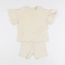 H&M - ensemble jaune - 12/9 mois