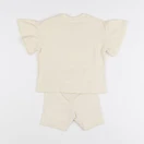 H&M - ensemble jaune - 12/9 mois