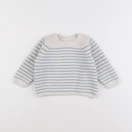 Zara - pull bleu - 6/9 mois