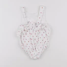 Jacadi - combinaison blanc, rouge - 6 mois
