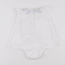 Cyrillus - body blouse blanc - 6 mois