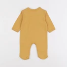 Vertbaudet - pyjama coton jaune - 1 mois