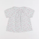 Cadet Rousselle - blouse vert, rose - 18 mois