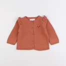 Cadet Rousselle - gilet marron - 6 mois