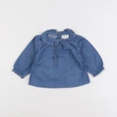 Louis Louise - blouse bleu - 6 mois