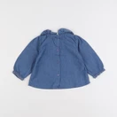 Louis Louise - blouse bleu - 6 mois