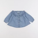 Boutchou - blouse bleu - 6 mois