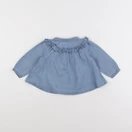 Boutchou - blouse bleu - 6 mois