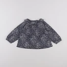 Jacadi - blouse blanc, bleu - 2 ans