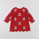 Jacadi - robe rouge - 6 mois
