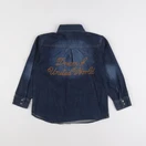 Vertbaudet - chemise bleu - 5 ans
