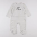 Tape à l'oeil - pyjama velours blanc - 3 ans