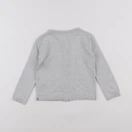Vertbaudet - gilet gris - 3 ans