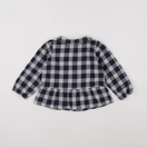 Cadet Rousselle - blouse bleu, gris - 3 ans
