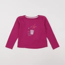 Vertbaudet - tee-shirt rose - 4 ans