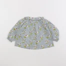 Bonton - blouse bleu - 6 mois